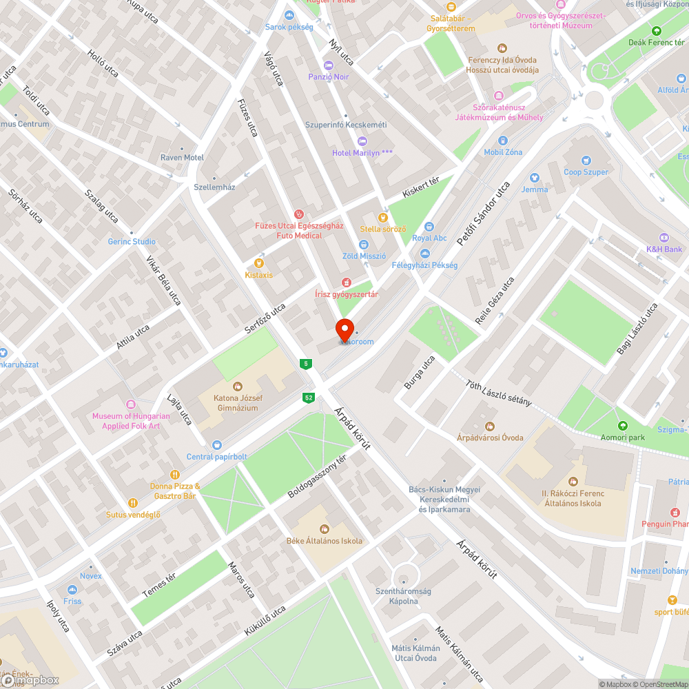 Közvilagitás hiánya a Petőfi Sándor utcában bejelentés helye