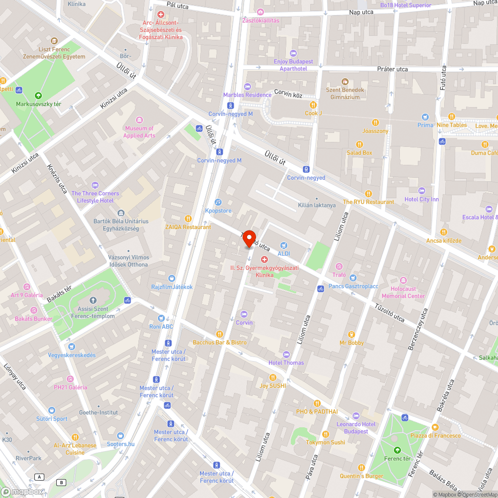 Megrongált pollerek bejelentés helye