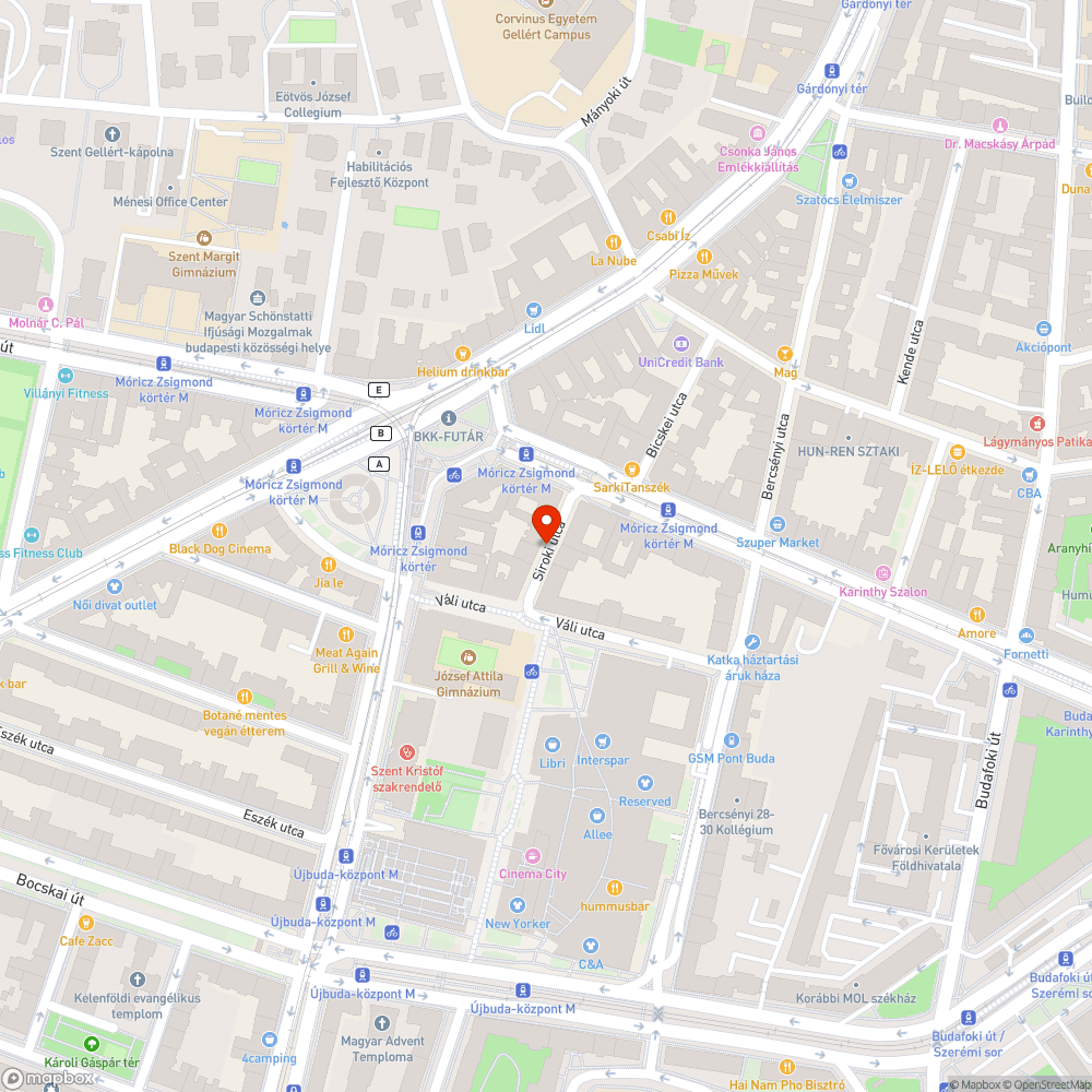 kátyú a járdán bejelentés helye