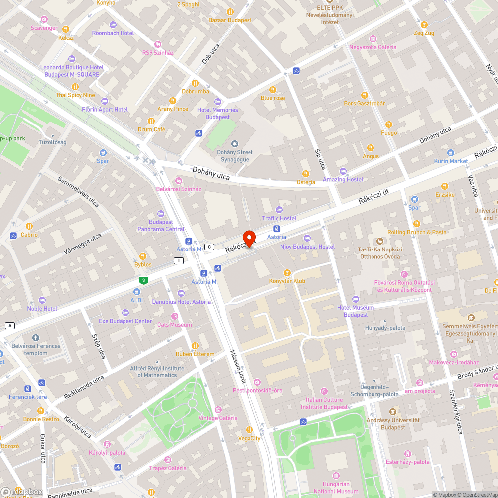 Szétzilált korlátok bejelentés helye