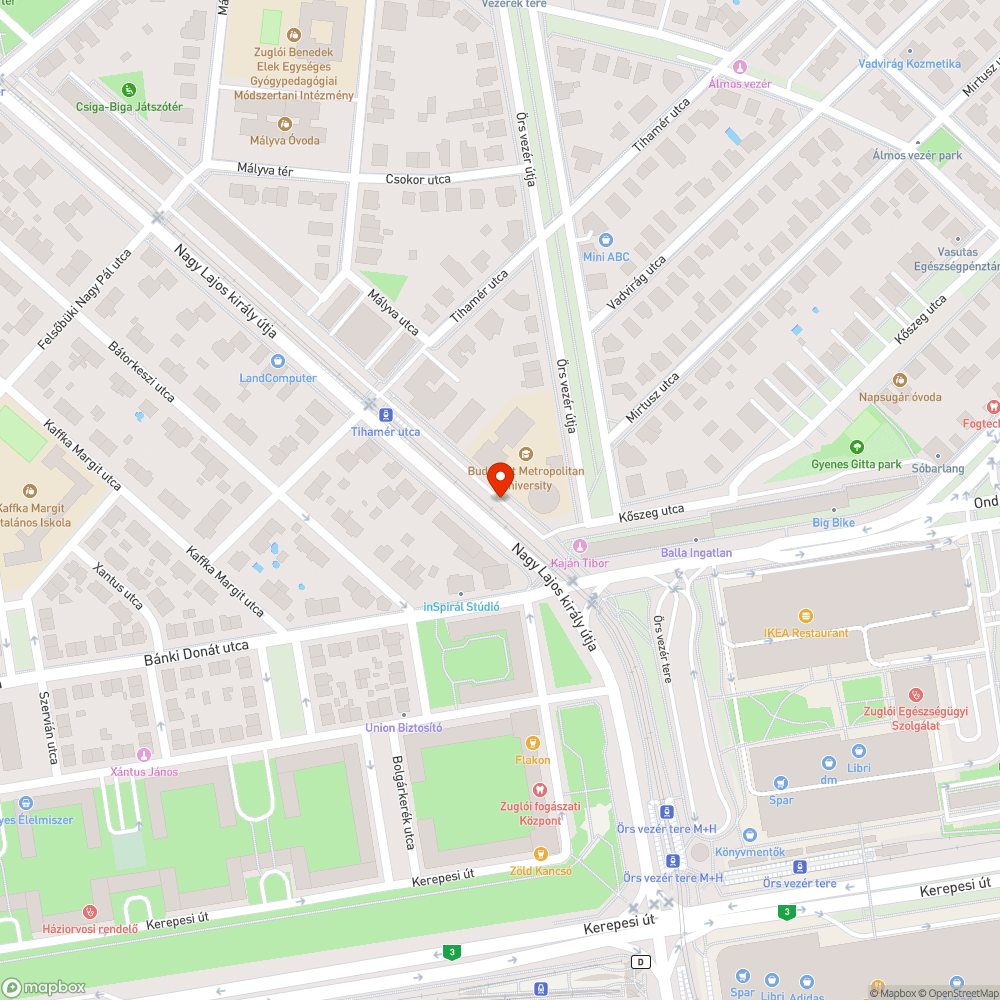 Szőnyegbombázás bejelentés helye