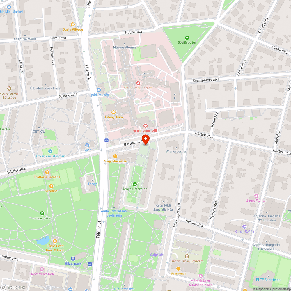 Földhiány parkban bejelentés helye