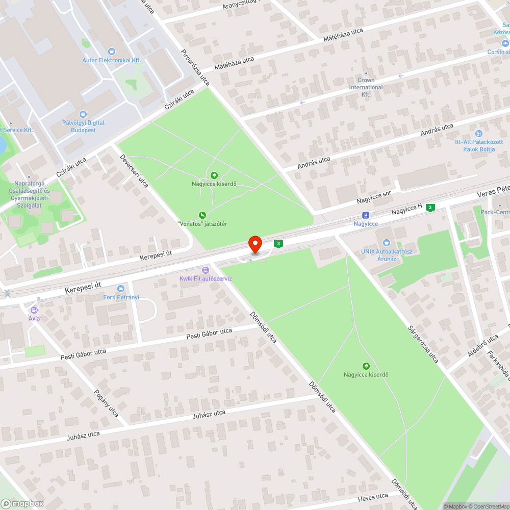 Szándékosan akadályozott gyalogos és kerékpáros közlekedés bejelentés helye