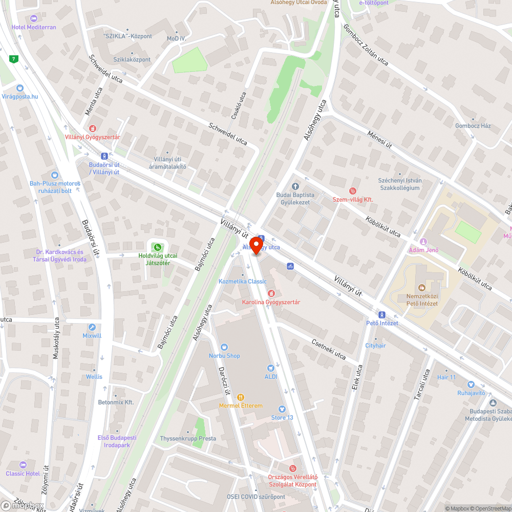 Málló fedlap bejelentés helye