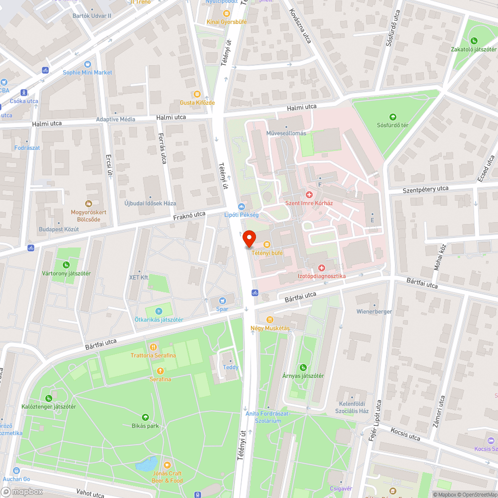 Parkoló határa bejelentés helye