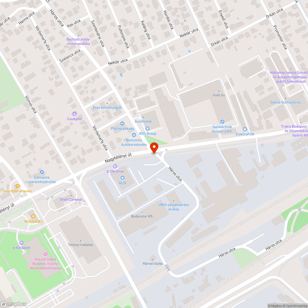 Elferdült tábla bejelentés helye