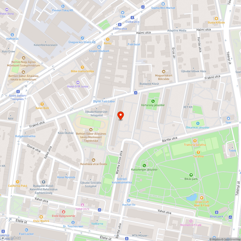 Sérült fa bejelentés helye