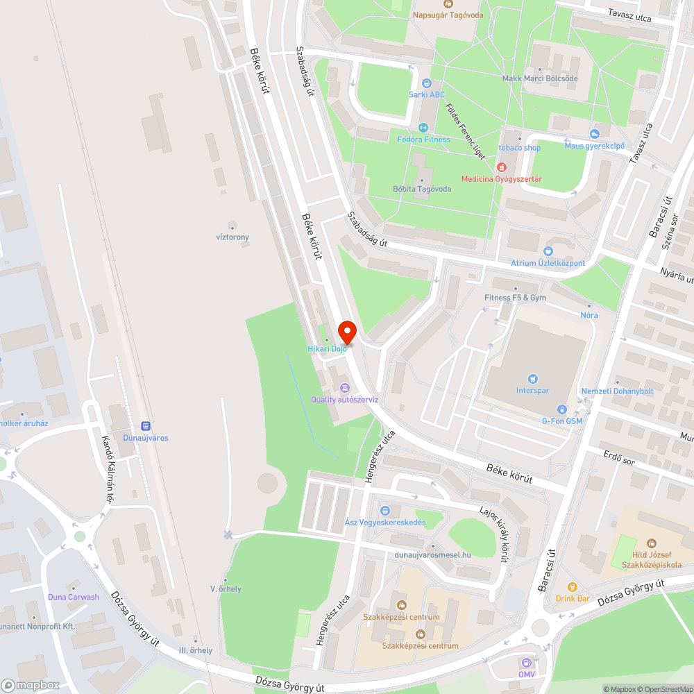 még jelöletlen bejelentés helye