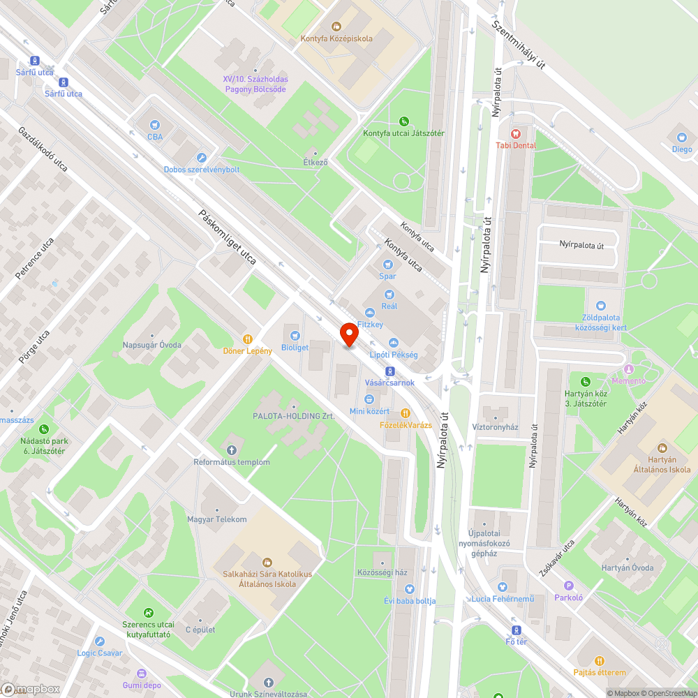 Törött fedlap bejelentés helye