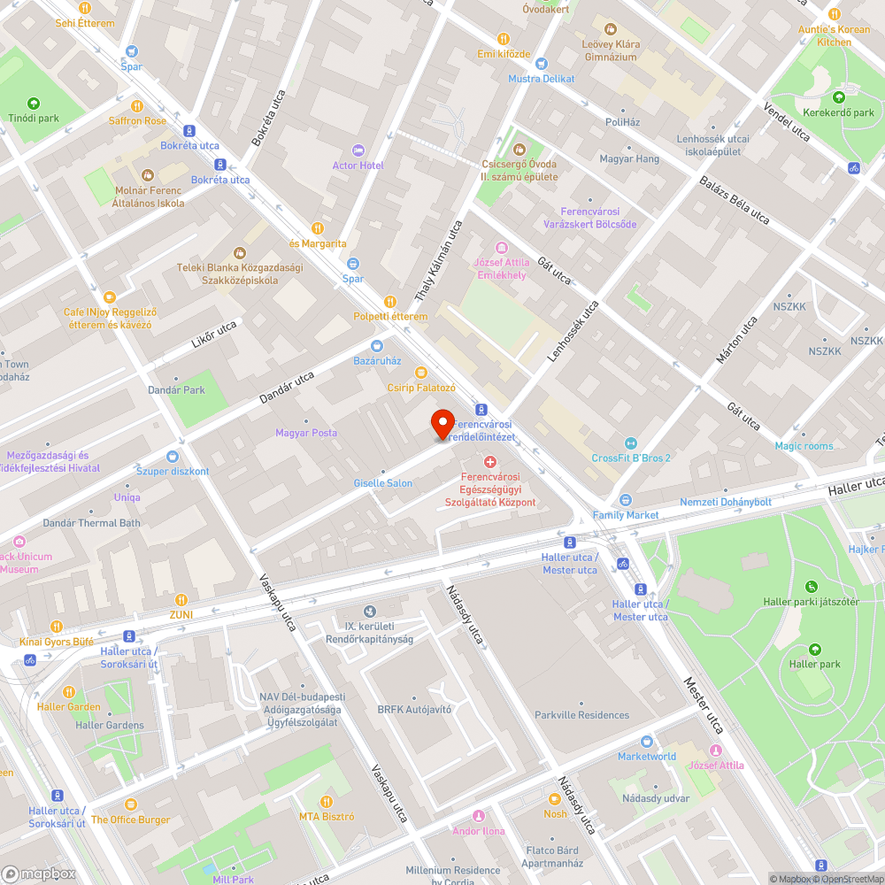 Parkoló helyen lomb tömb bejelentés helye