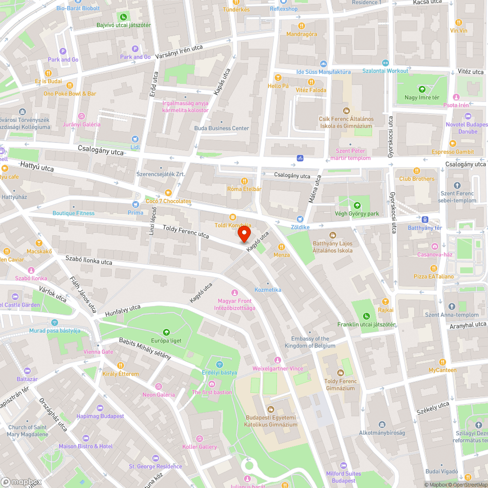 Villódzó kandeláber bejelentés helye