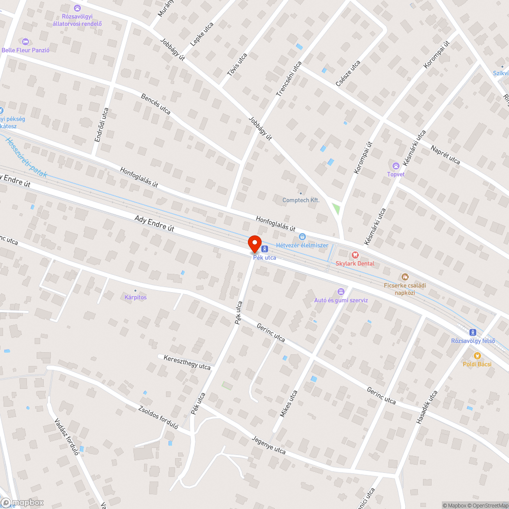 Felesleges táblák bejelentés helye