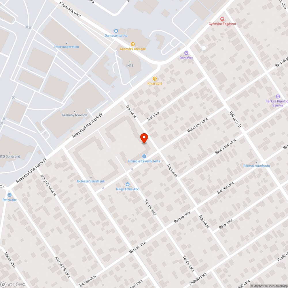 Javítás utáni építkezési törmelék bejelentés helye