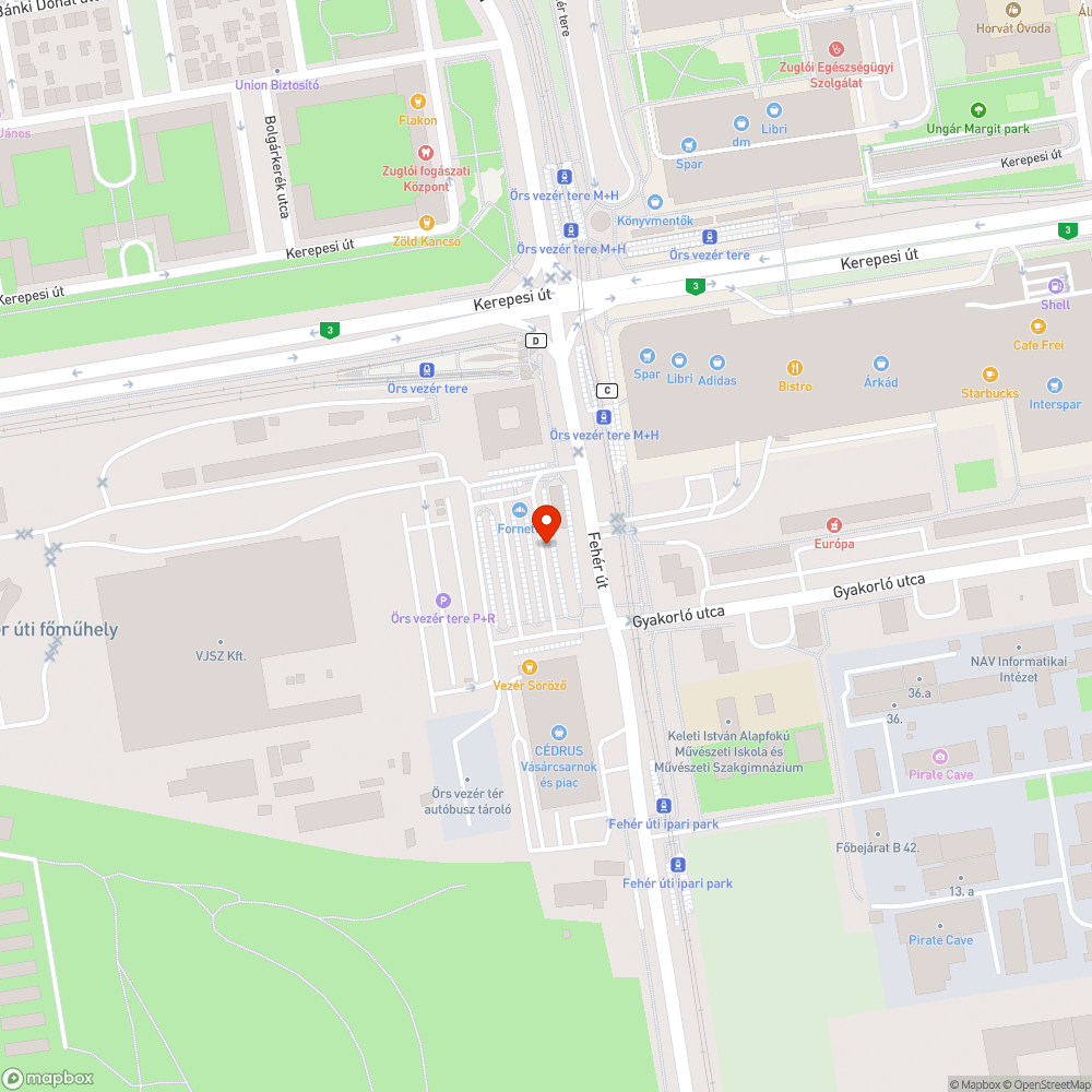 Kiégett lámpák bejelentés helye