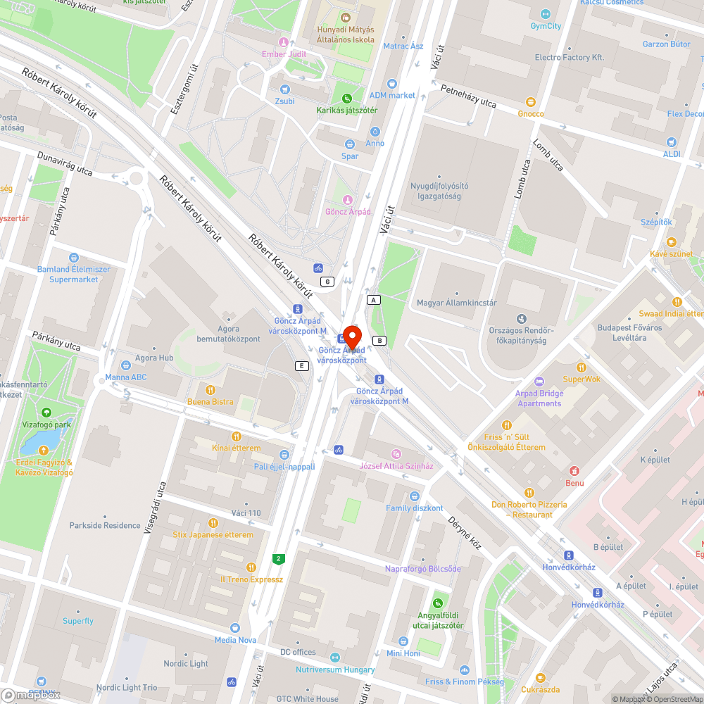 Ázik be a lifthez vezető rész bejelentés helye