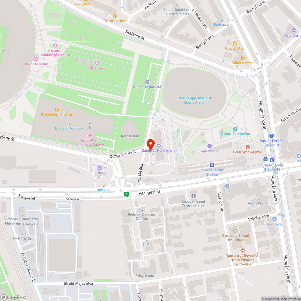 Hiányzó gyalogosátkelő bejelentés helye