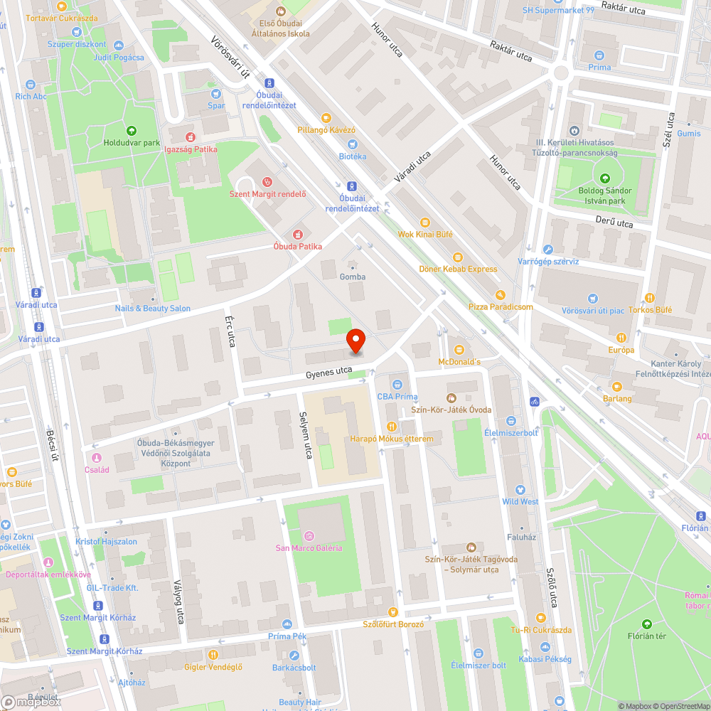 Illegális szemétkupac bejelentés helye