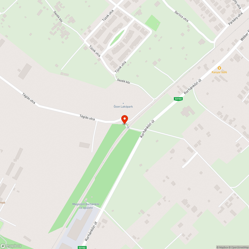 Illegális szemétlerakás a helvéciai út mentén bejelentés helye