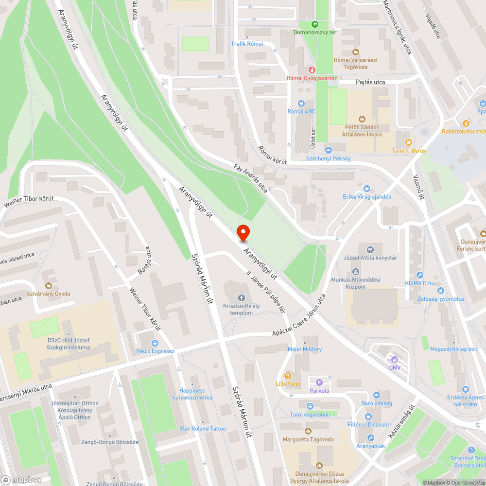 hibás lámpa bejelentés helye