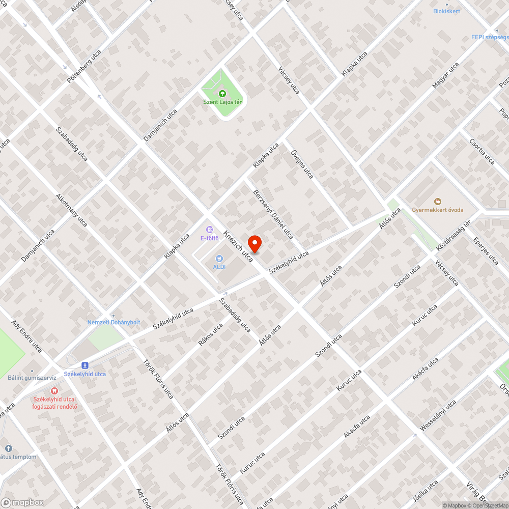 Matricás tábla bejelentés helye