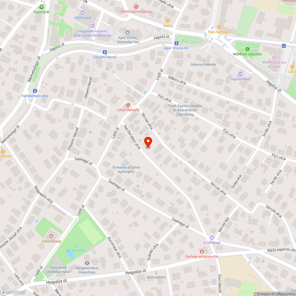 Elhagyott autók bejelentés helye