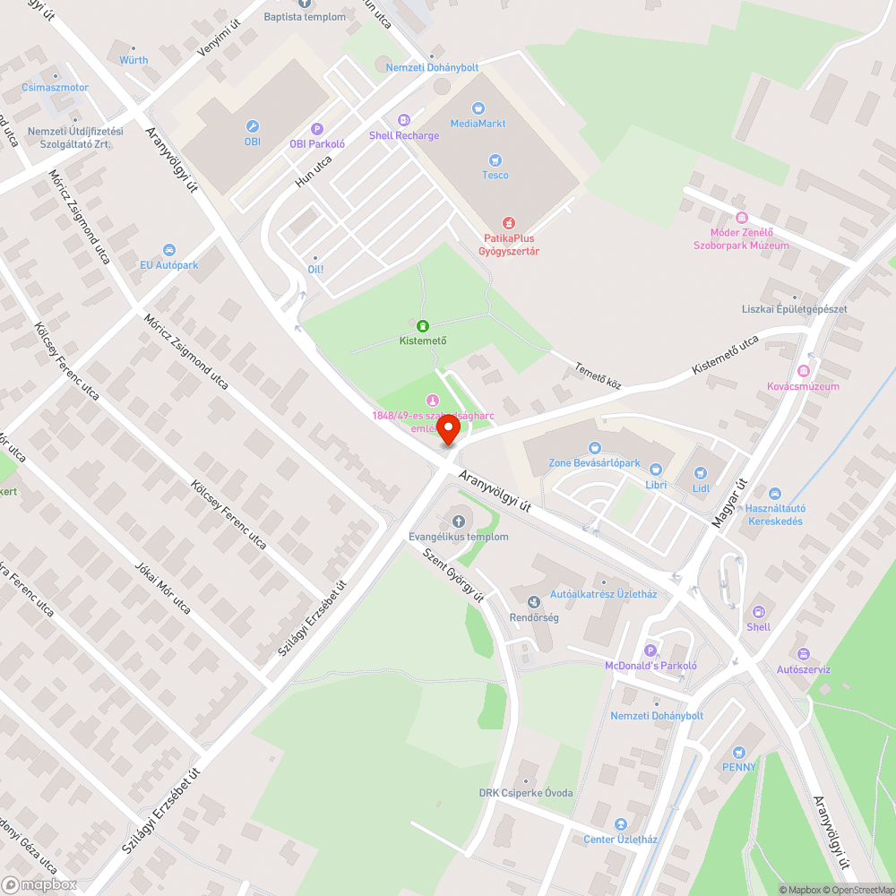 hiányzó zebra bejelentés helye