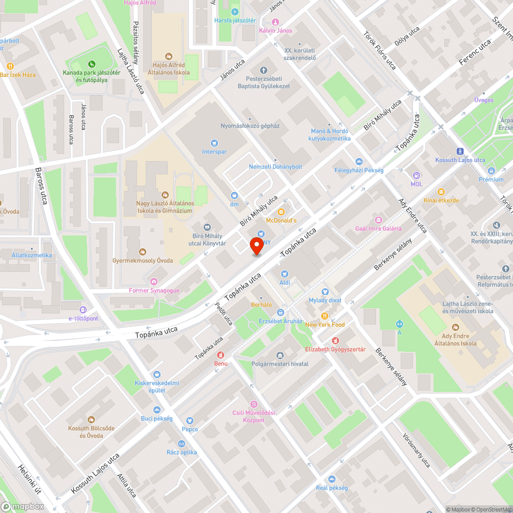 Összefirkált, szemetes váró bejelentés helye