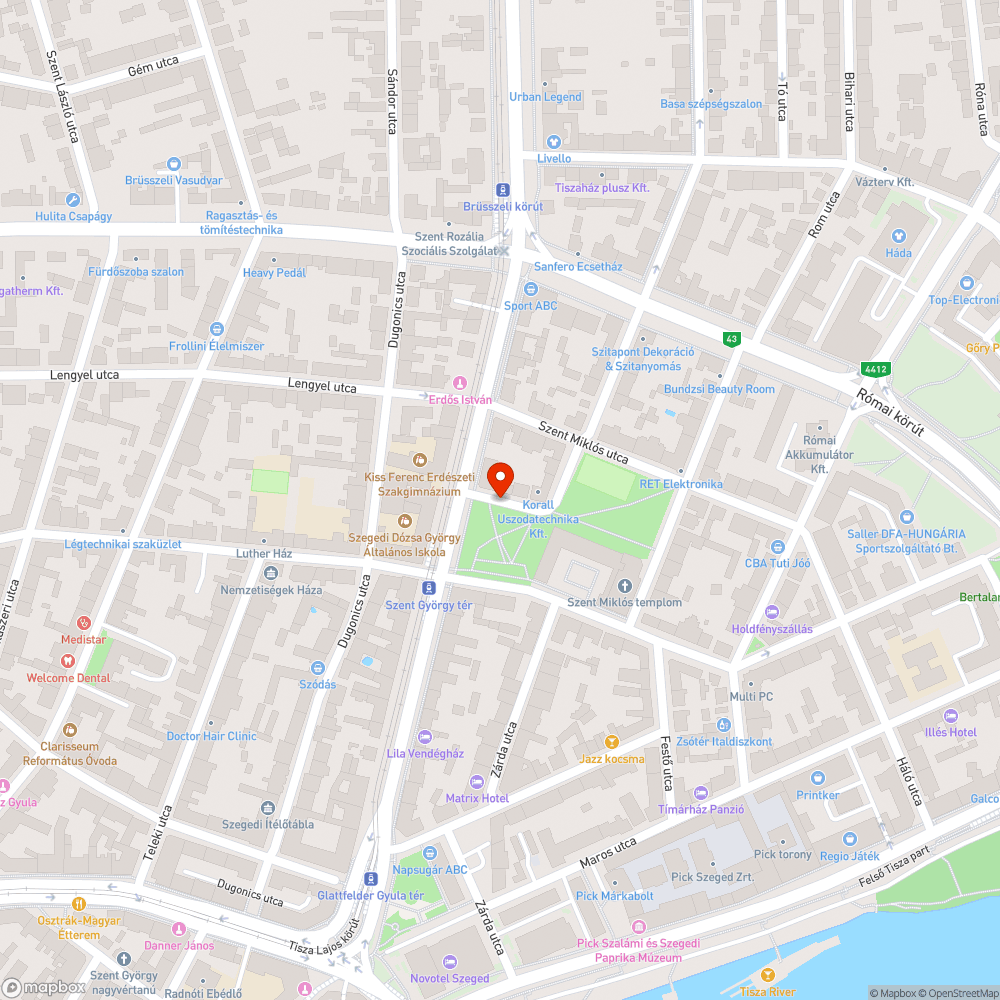 Ottfelejtett beton a parban bejelentés helye