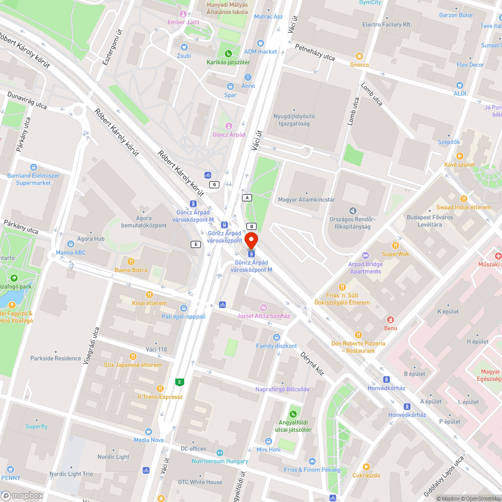 Széteső vitrin bejelentés helye