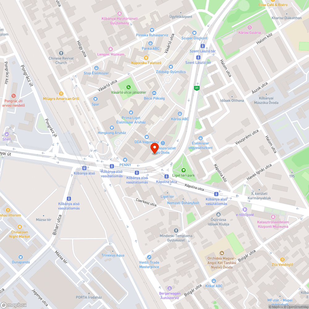 Fél éve érvénytelen térkép bejelentés helye