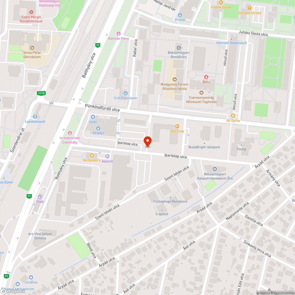 Oszlop kiesett a helyéről bejelentés helye