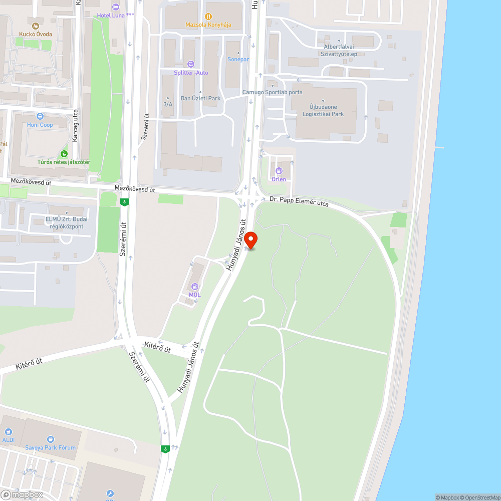 Illegális szemétlerakó bejelentés helye