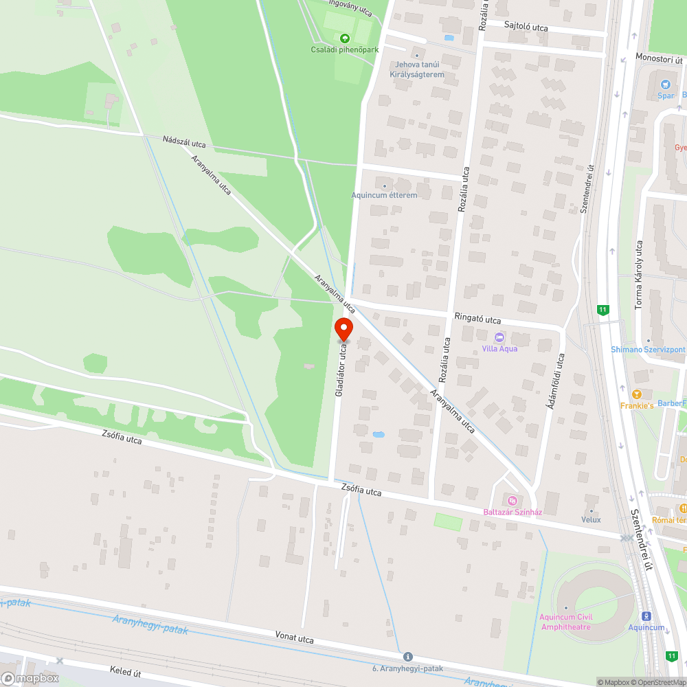 Kiégett lámpa bejelentés helye