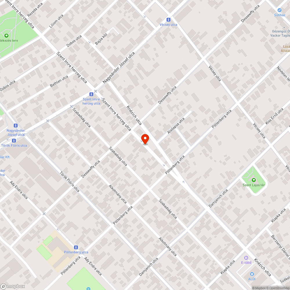 Kátyús főútvonal bejelentés helye