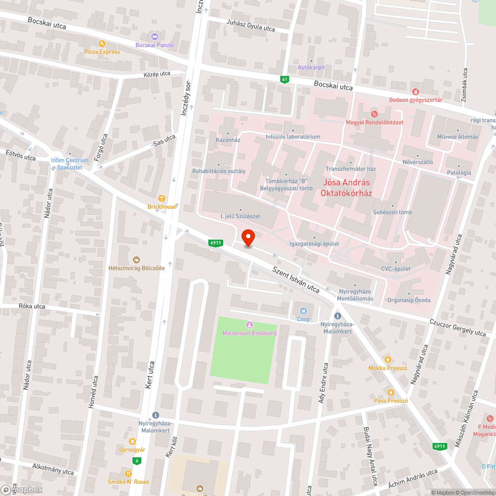 Sötét lámpák bejelentés helye