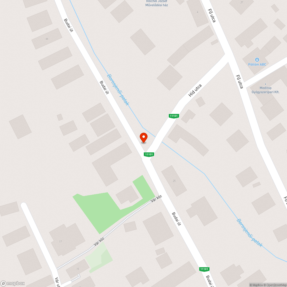 Szeméthalom bejelentés helye