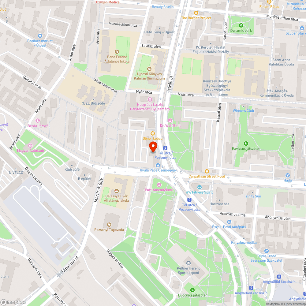 Szemét halom, Berda József utca 50-54 bejelentés helye