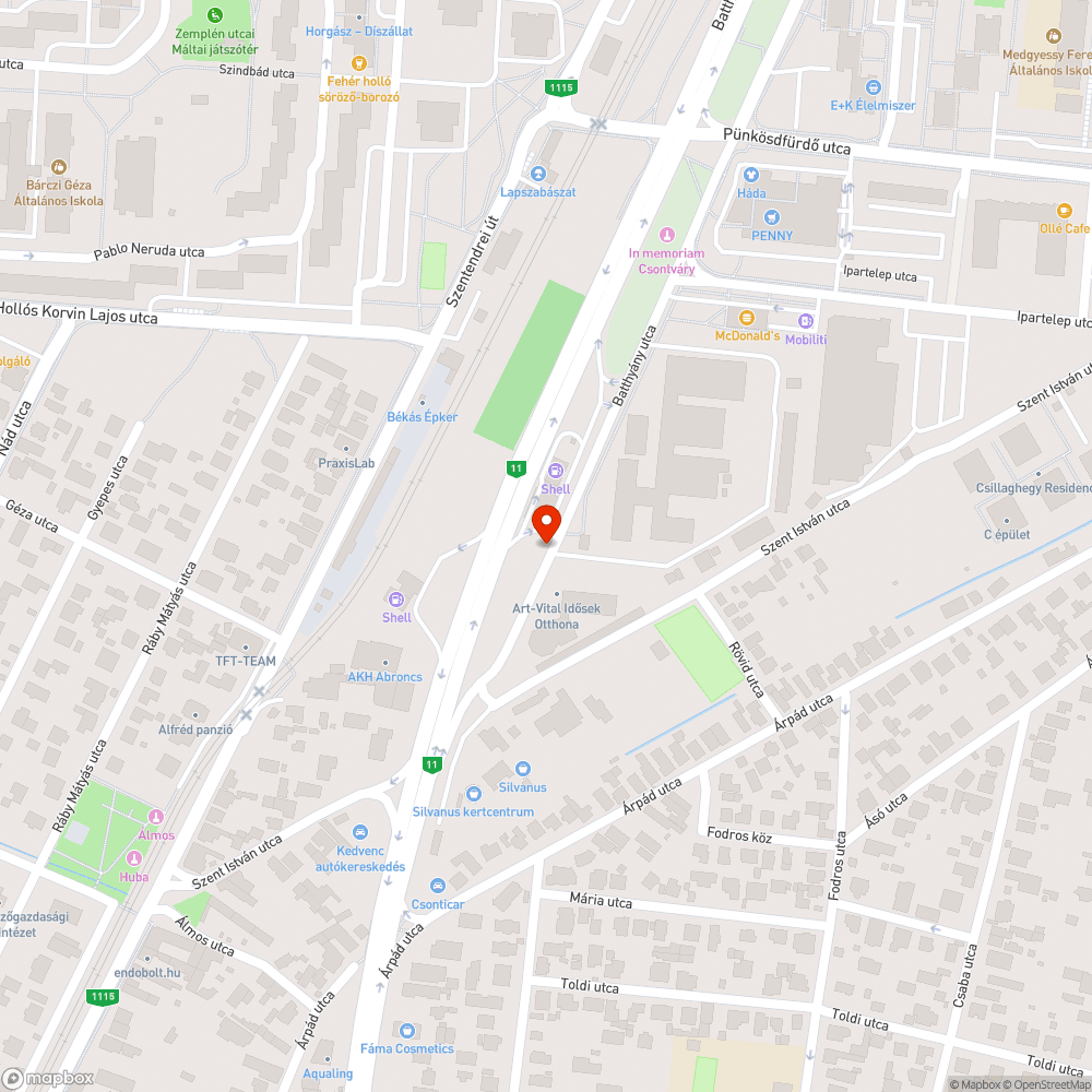 Nem égő lámpák bejelentés helye