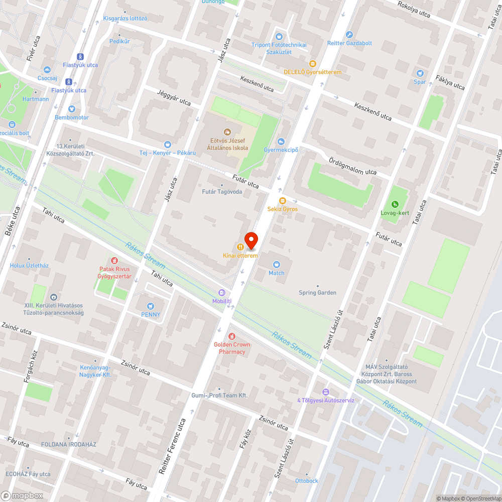 Utcai világítás hiánya bejelentés helye