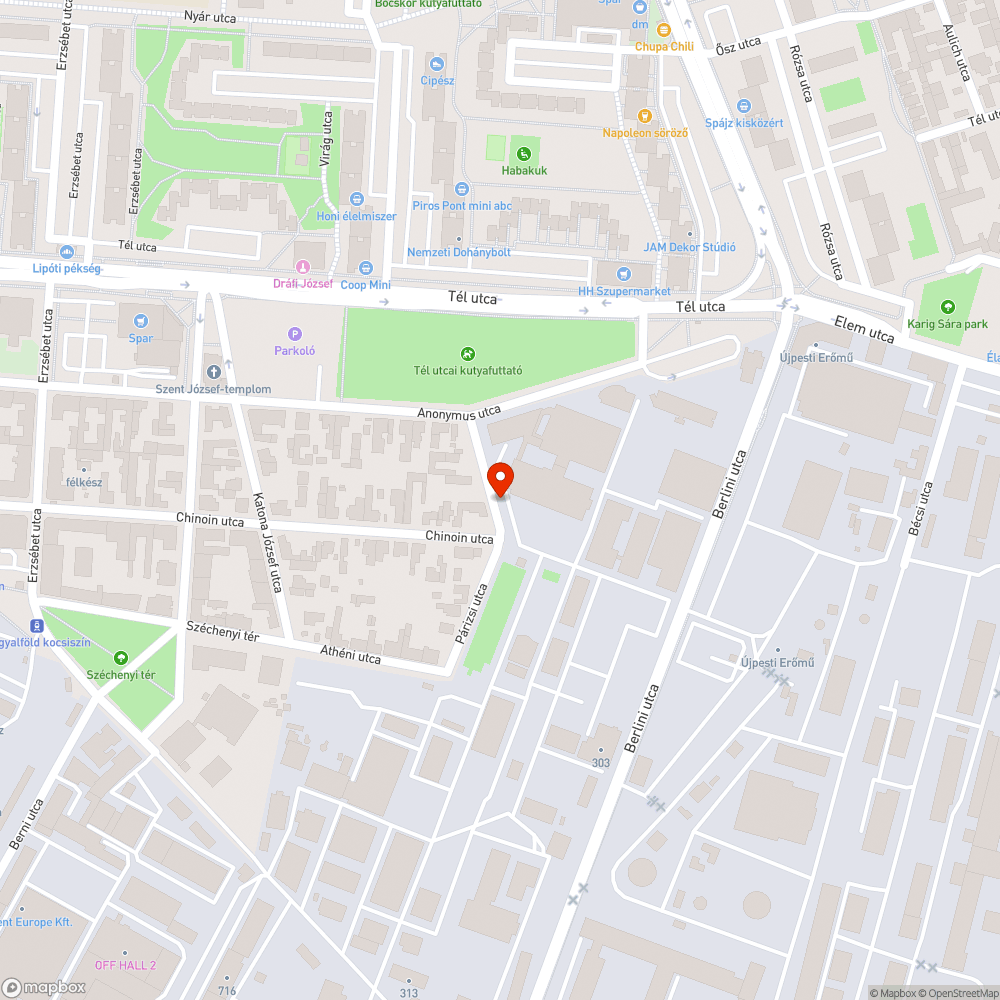 Újpesti roncsok (folytatás) bejelentés helye