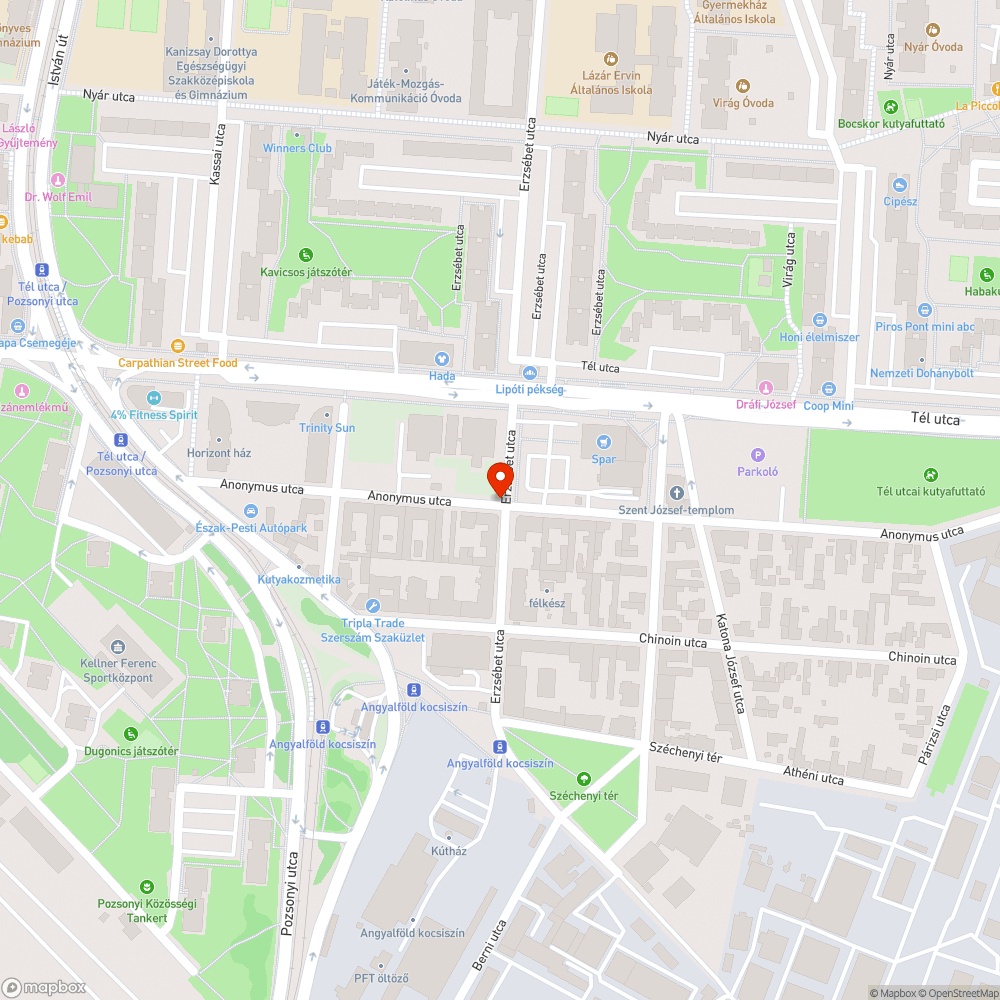 Újpestiek bejelentés helye