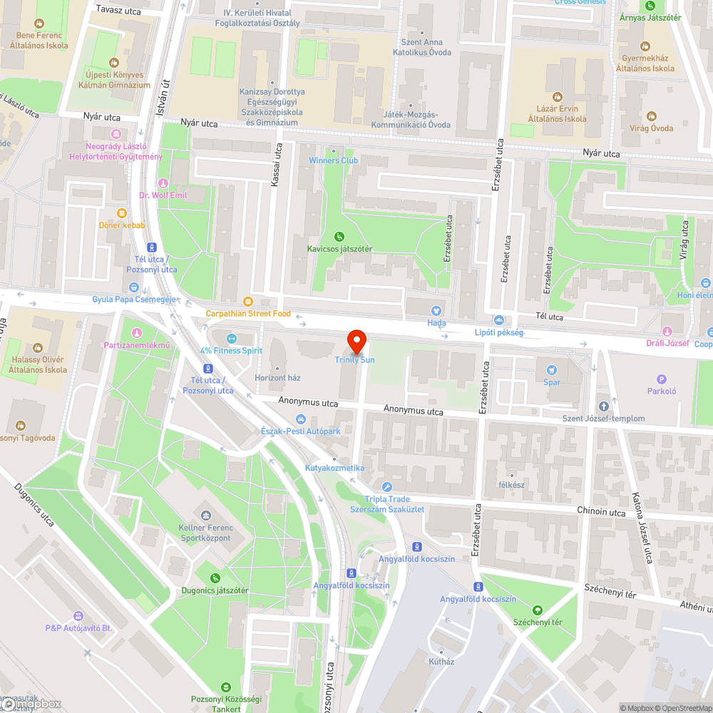 Elhagyott Octavia bejelentés helye