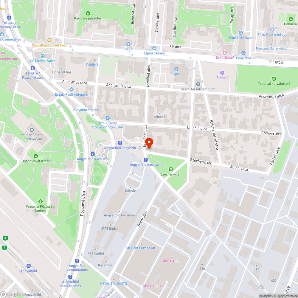 Elhagyott Nissan bejelentés helye