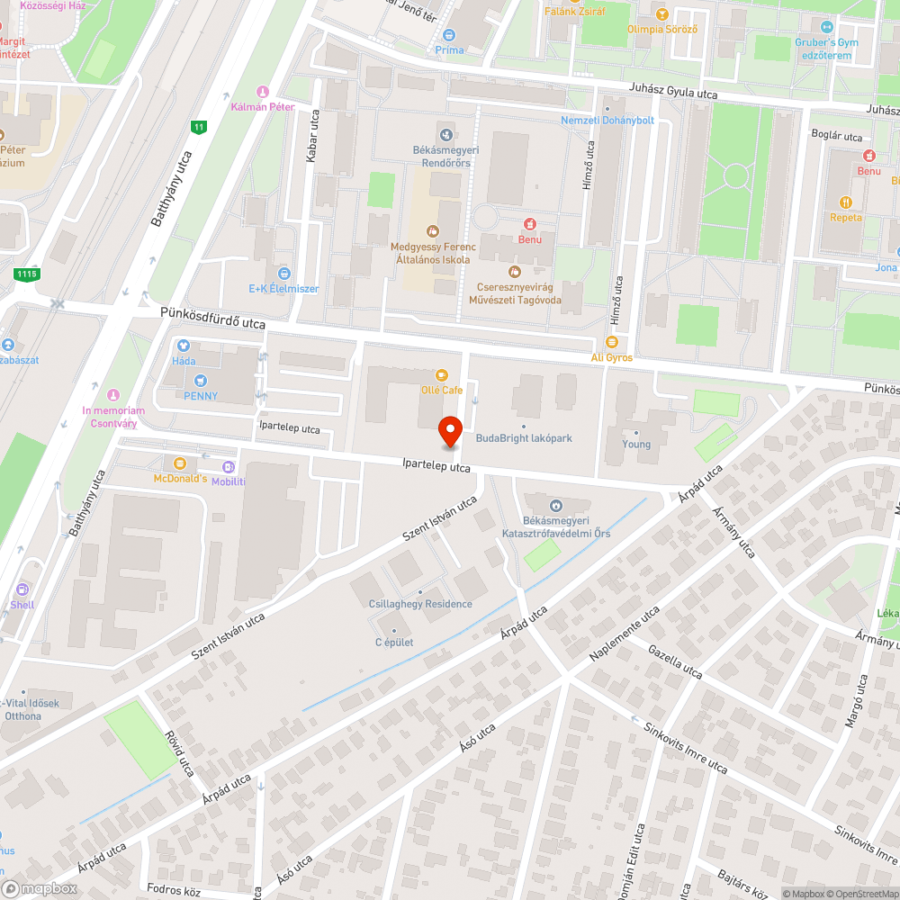 Eldugult víznyelő bejelentés helye