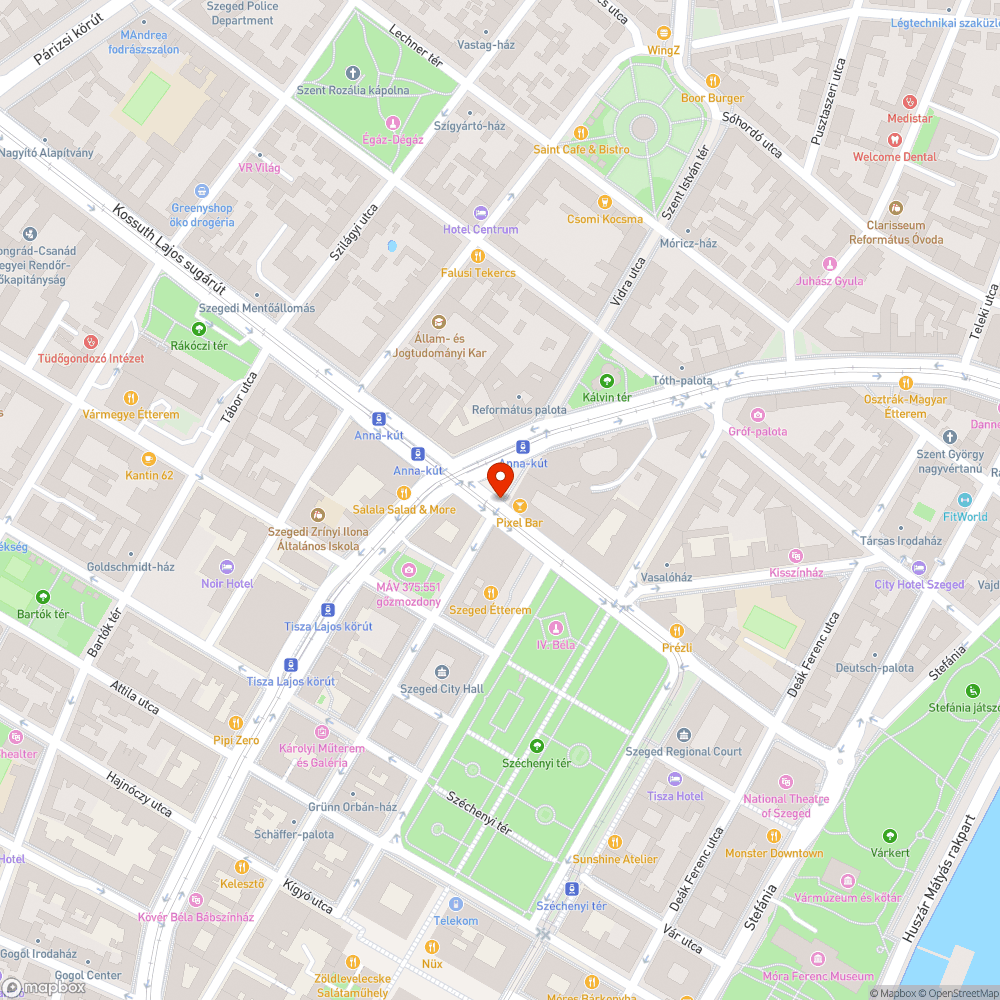 Megdőlt kresz-tábla bejelentés helye