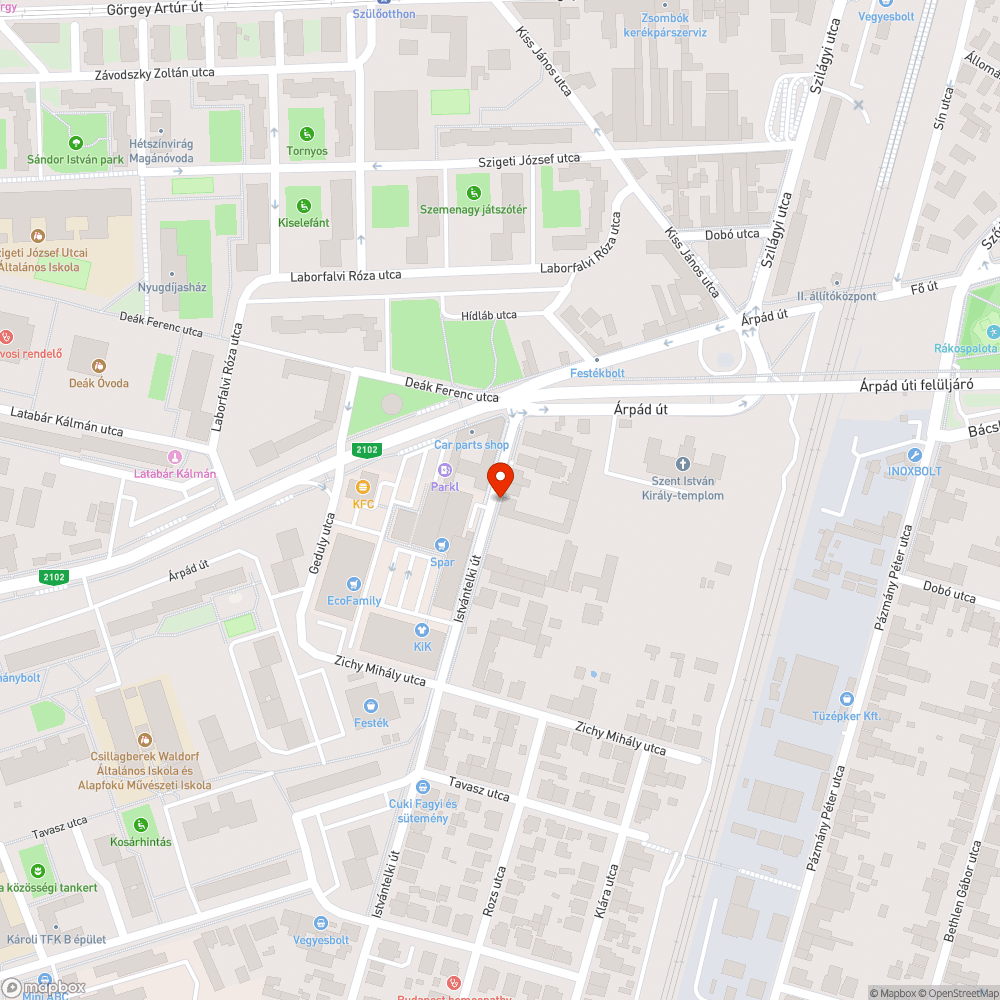 Elhagyott Peugeot bejelentés helye