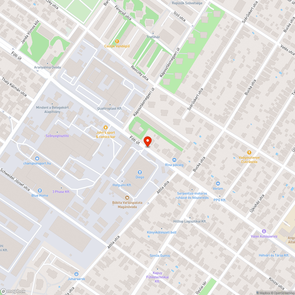 Elhagyott Polo bejelentés helye