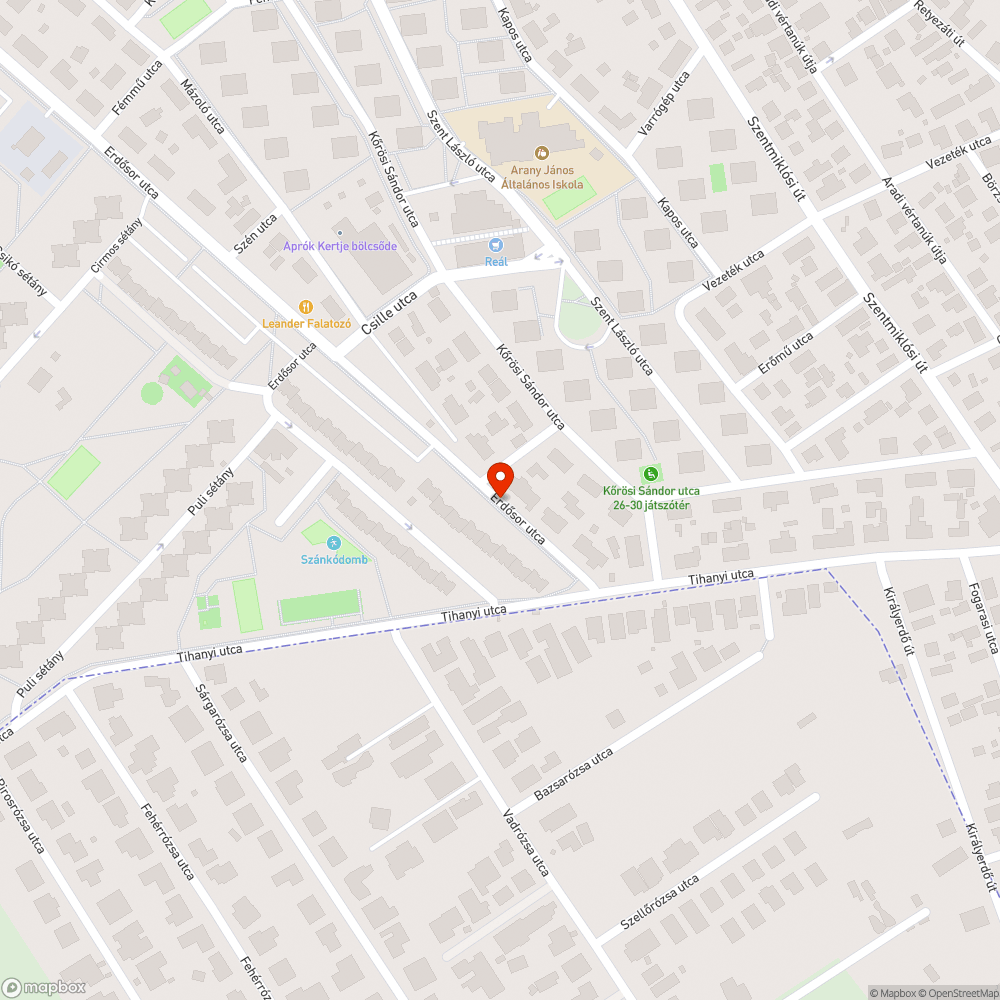 Kátyú bejelentése bejelentés helye