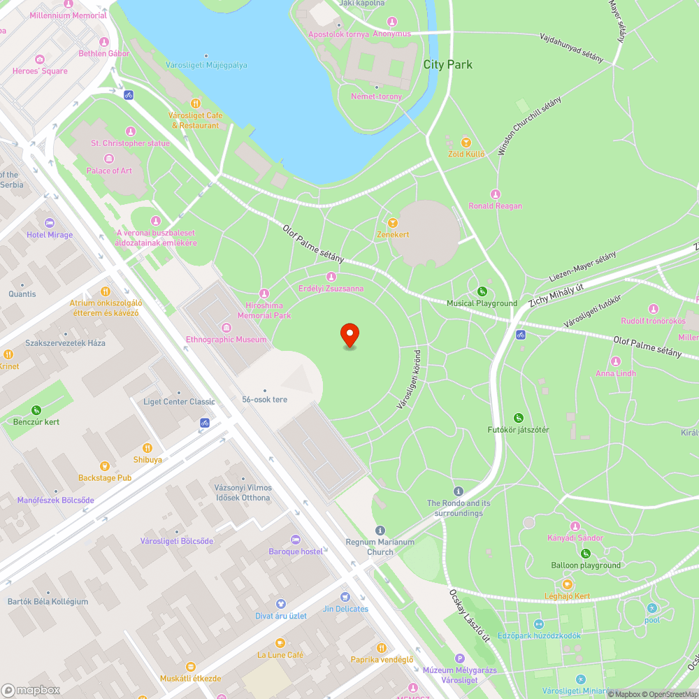 Zöldterületen parkolás bejelentés helye