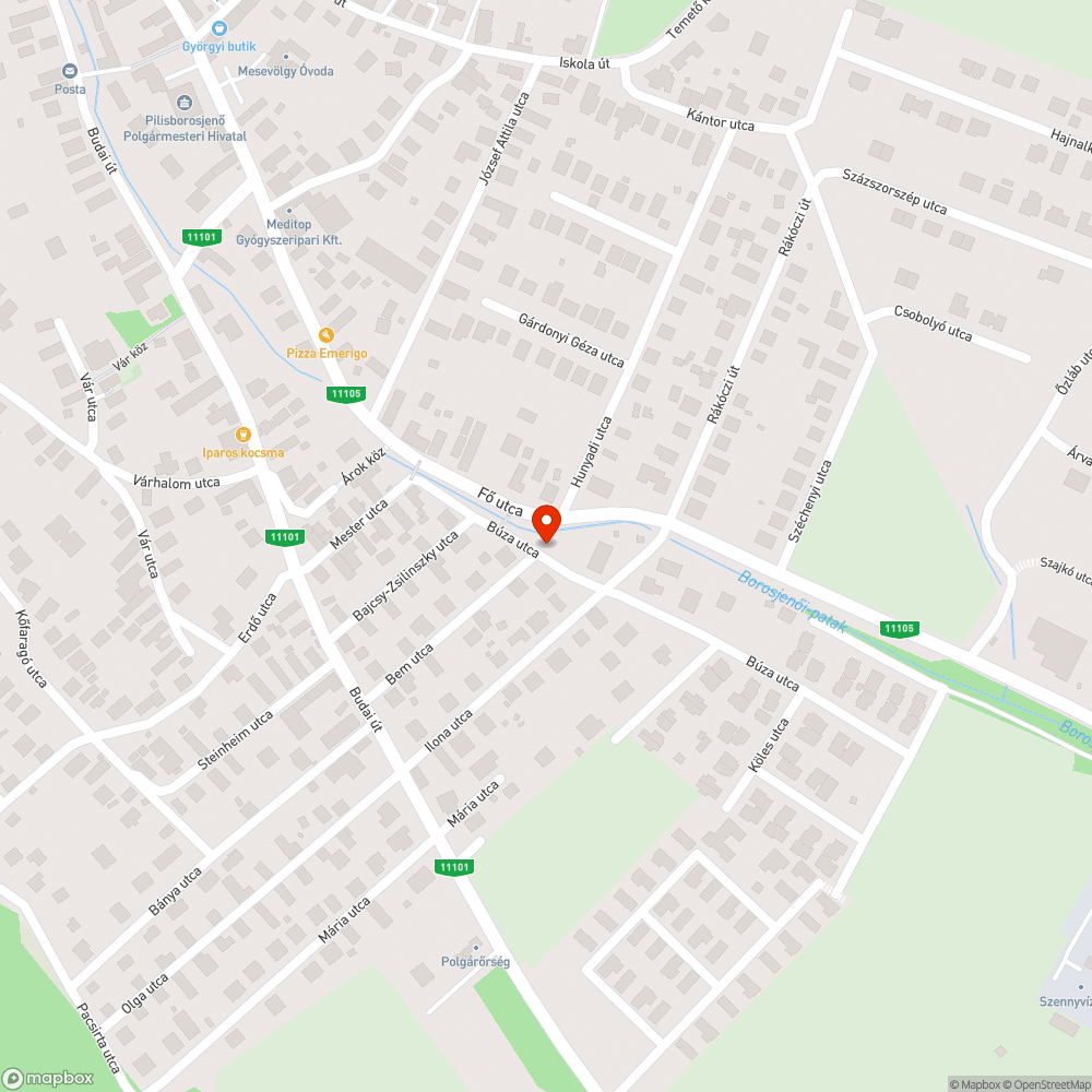 Bem u. közvilágítás 2019.dec bejelentés helye